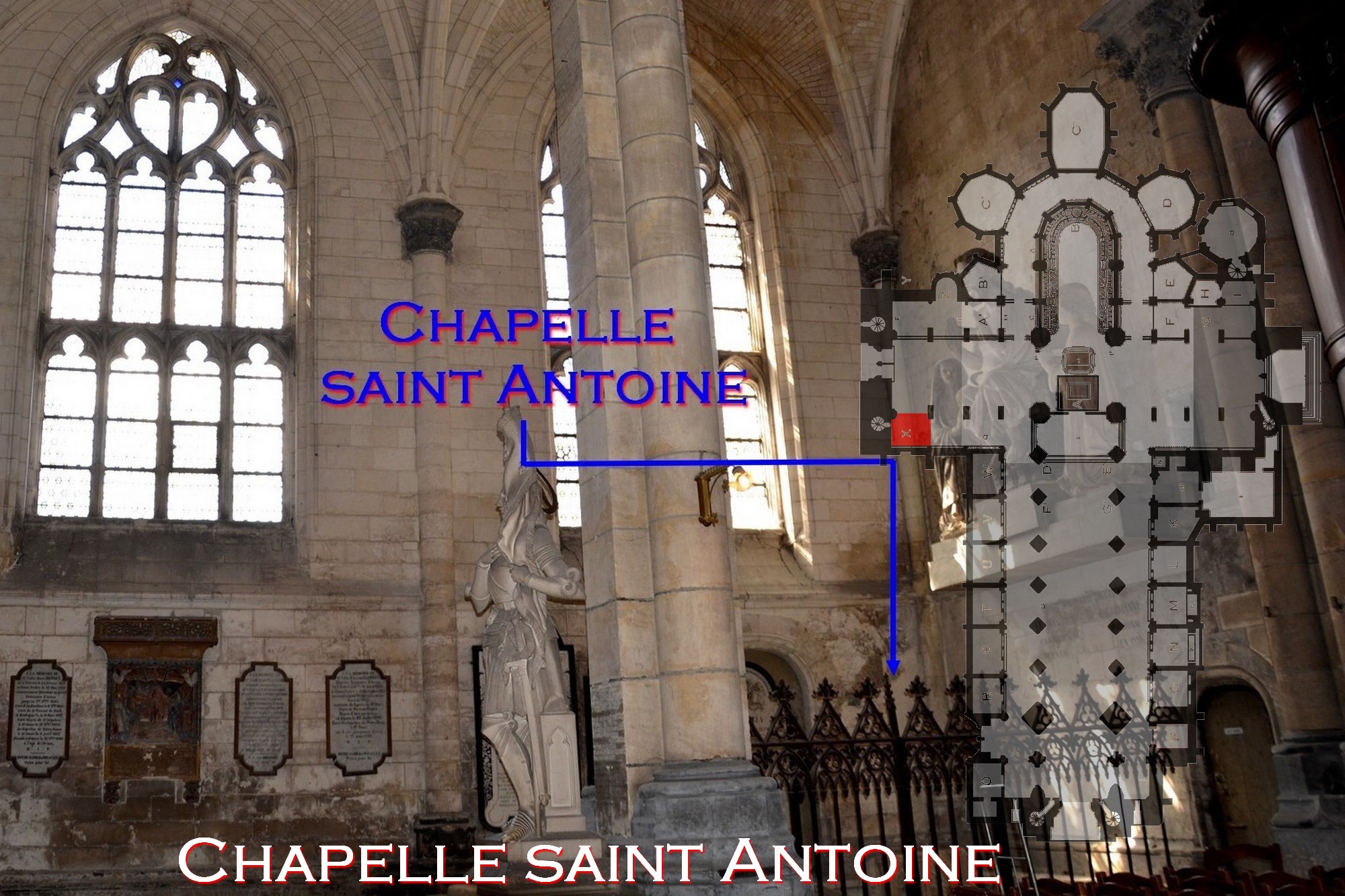 Chapelle du Calvaire, ancienne saint Antoine