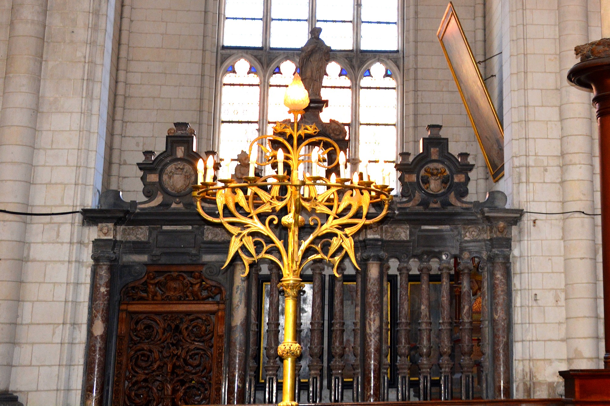 Cathédrale de Saint-Omer - Chapelle ancienne saint Blaise -  clôture 