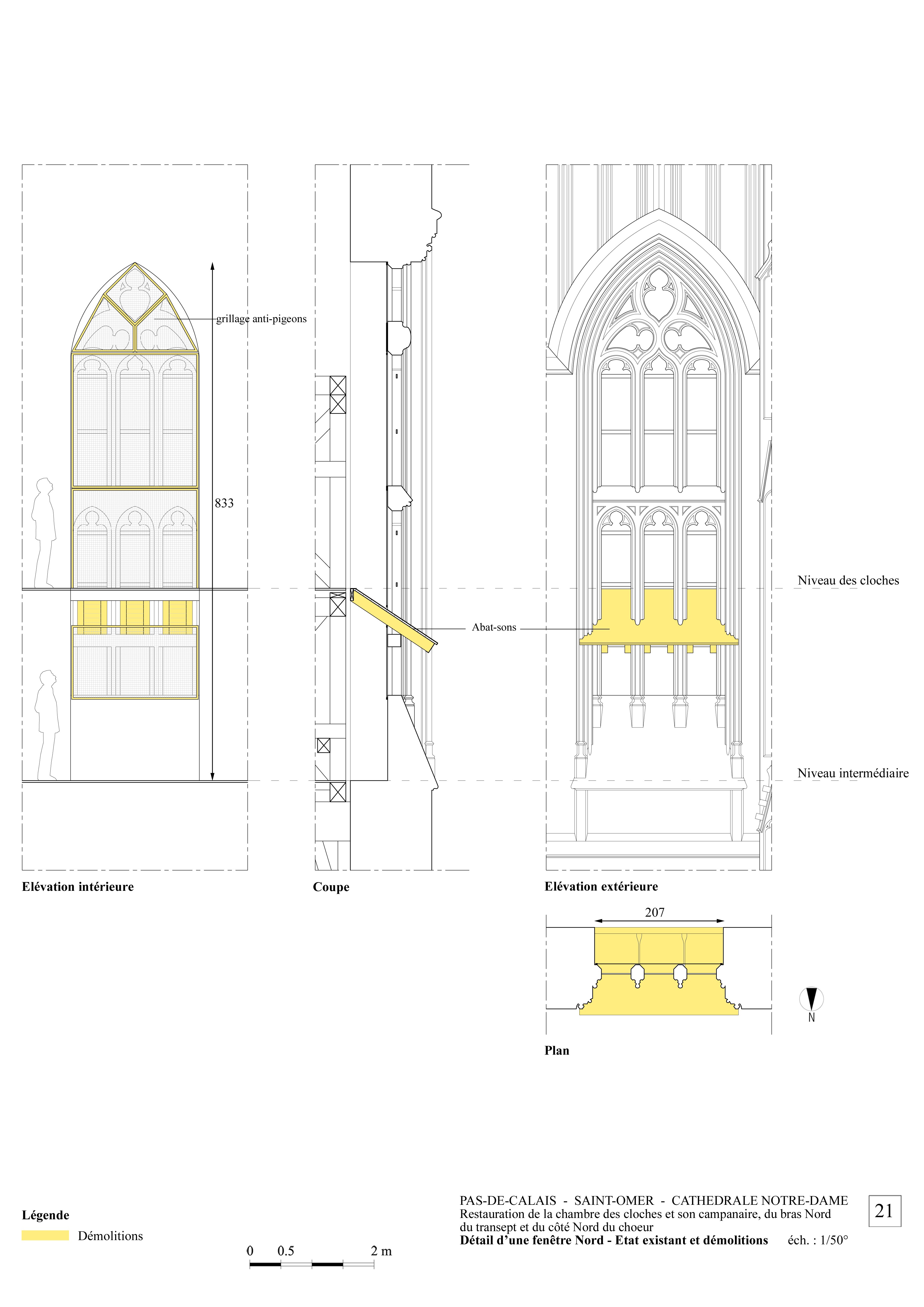 Cathédrale de Saint-Omer | réparation du clocher