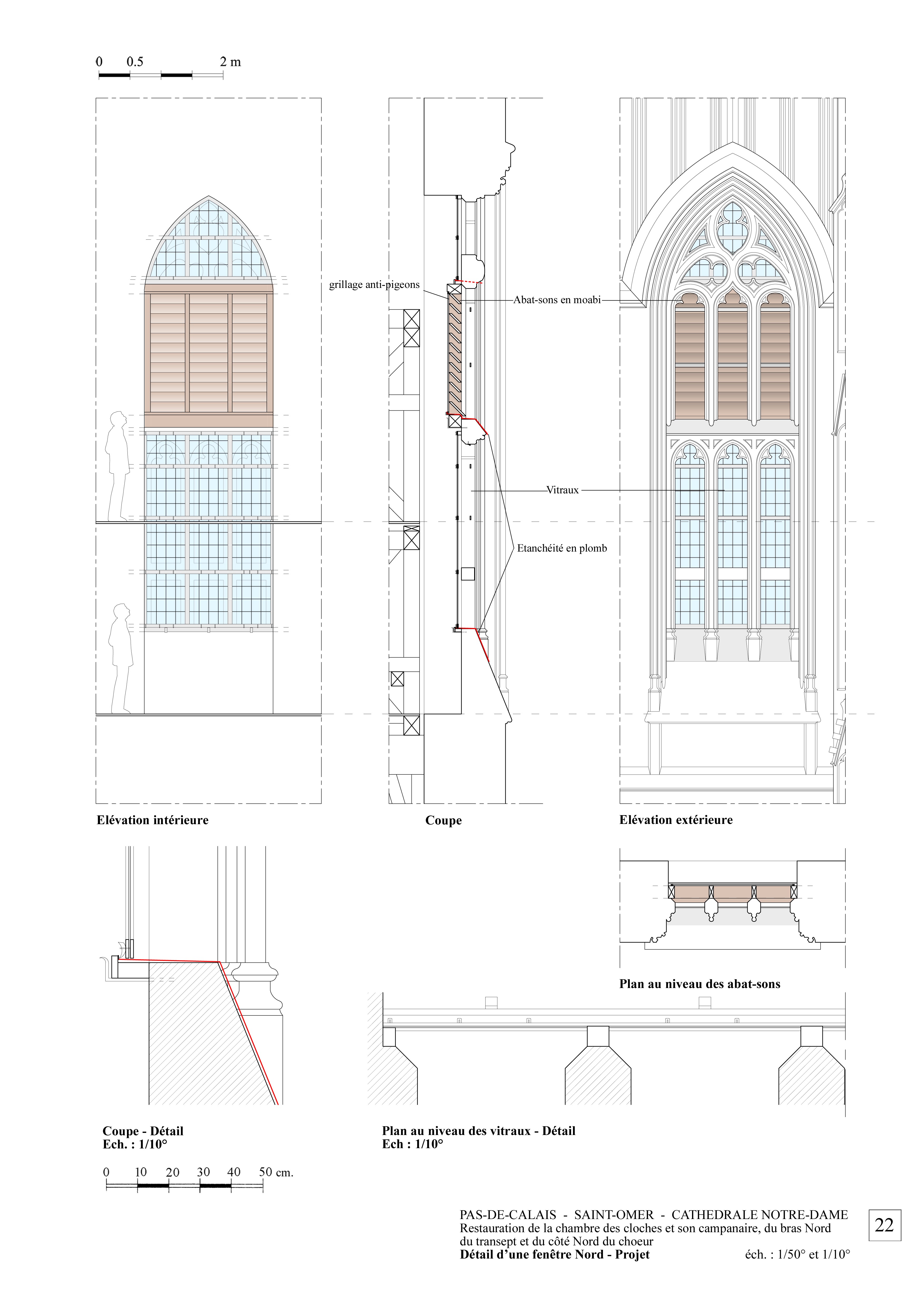 Cathédrale de Saint-Omer | réparation du clocher