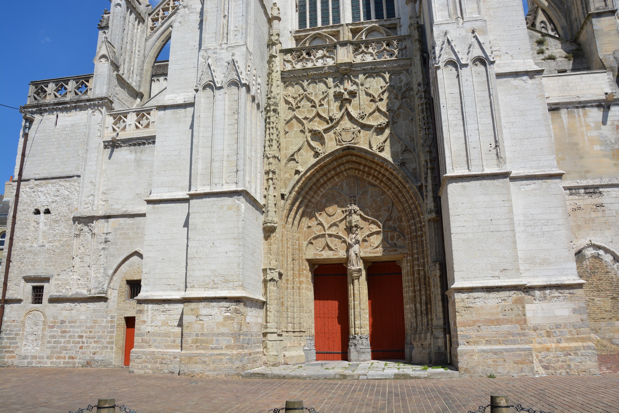 Porche ouest de Notre-Dame de saint-omer|partie centrale