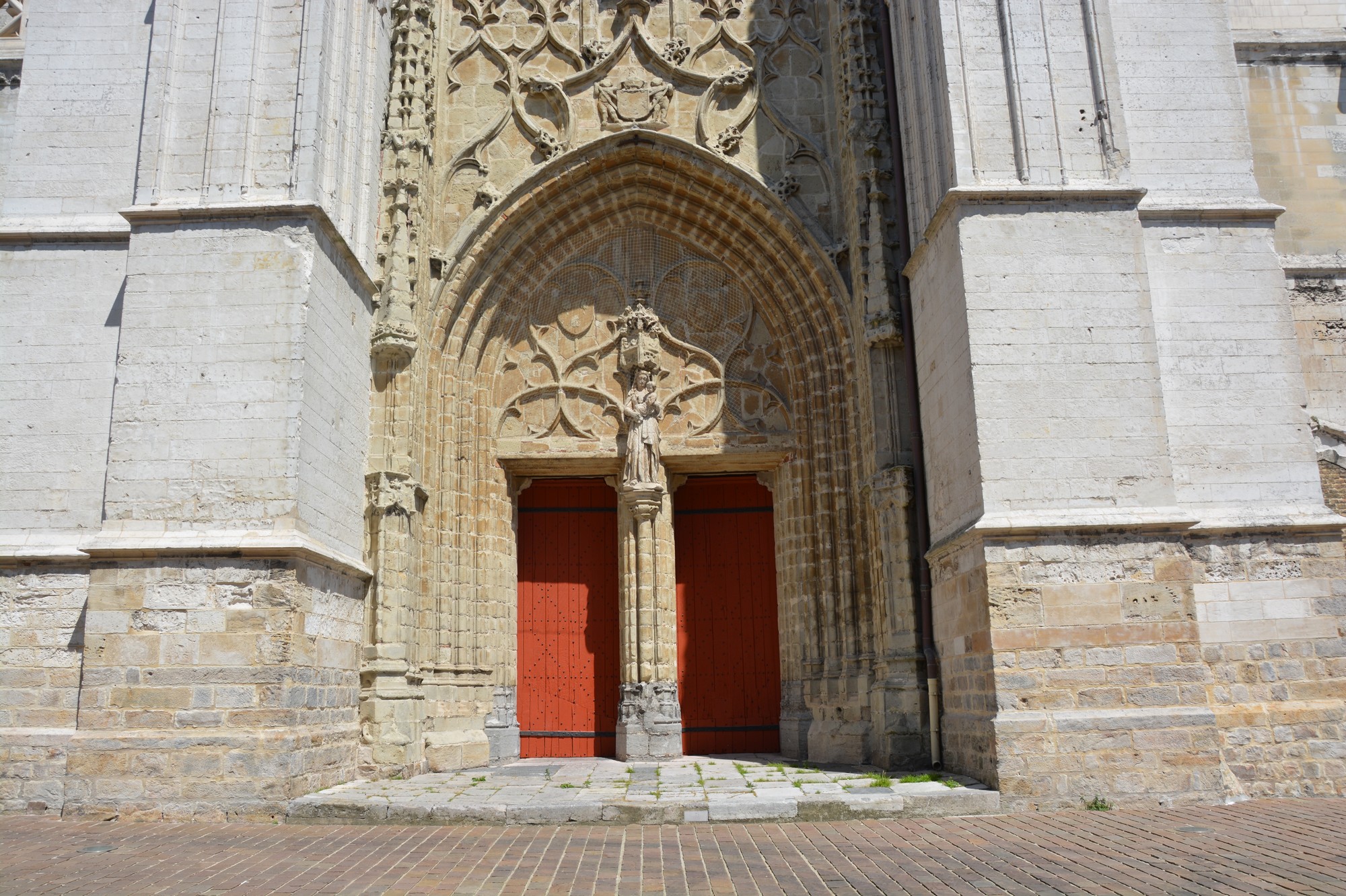 Porche ouest de Notre-Dame de saint-omer|partie centrale