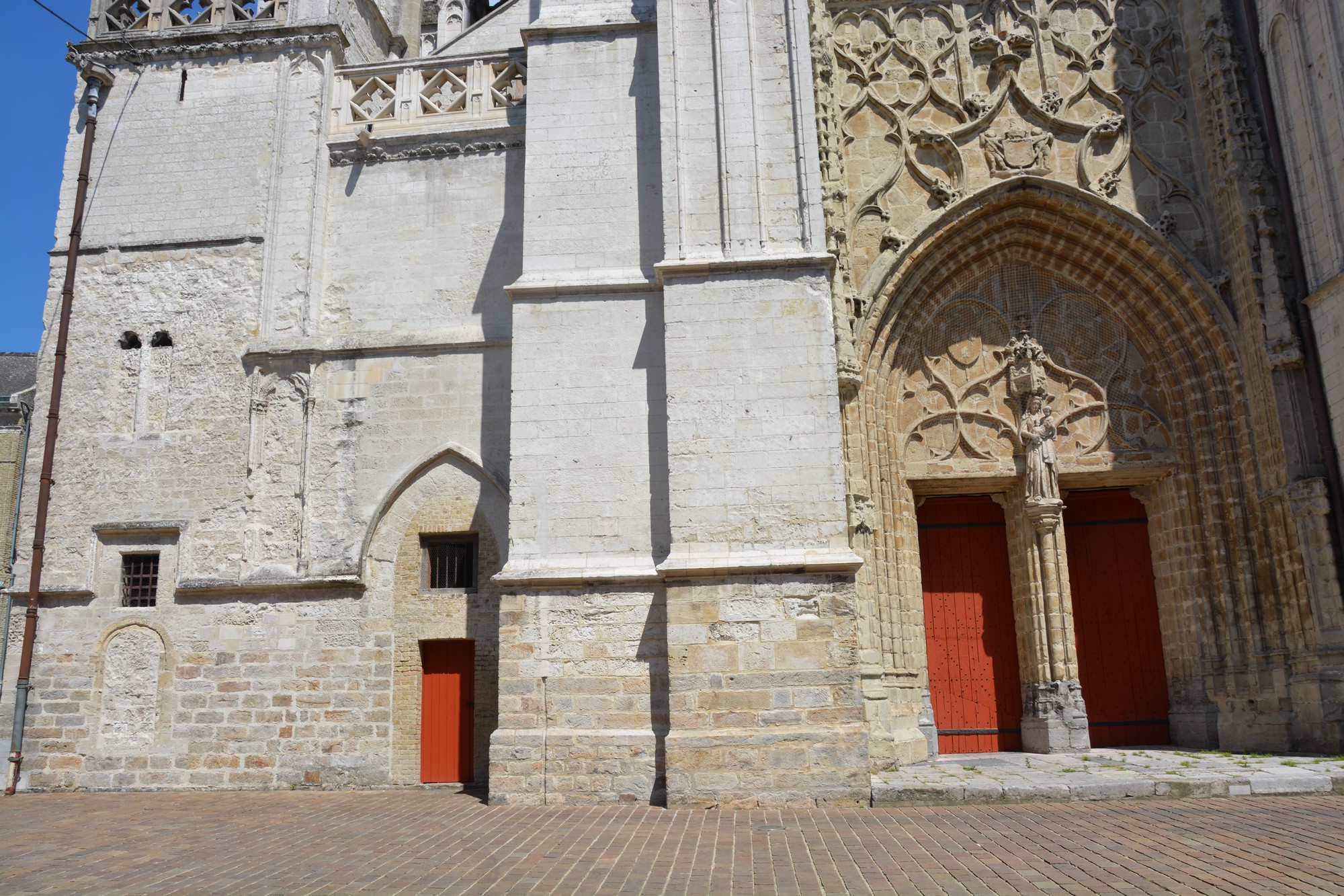 Tour Porche ouest de Notre-Dame de saint-omer|partie nord