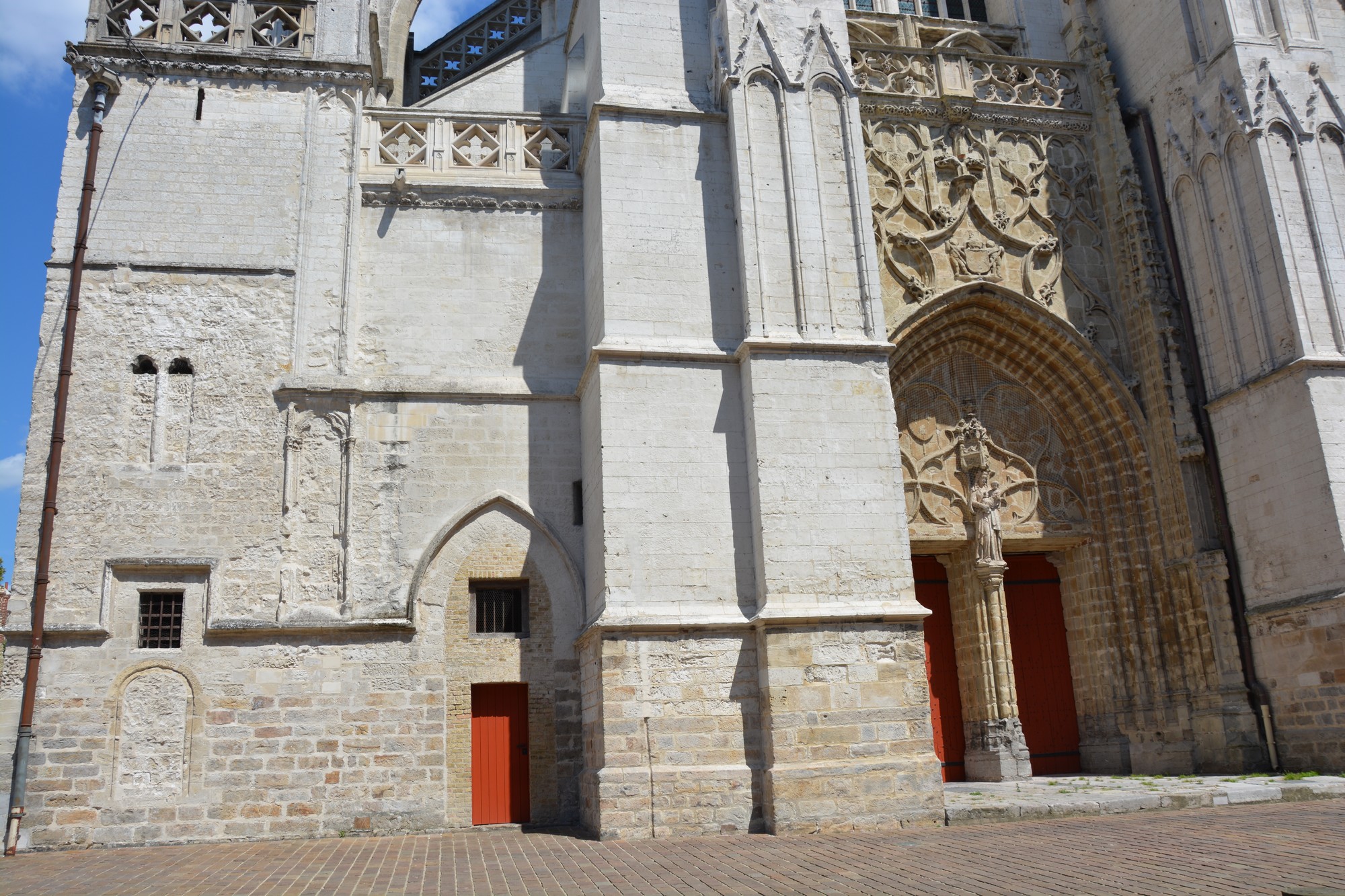 Tour Porche ouest de Notre-Dame de saint-omer|partie nord