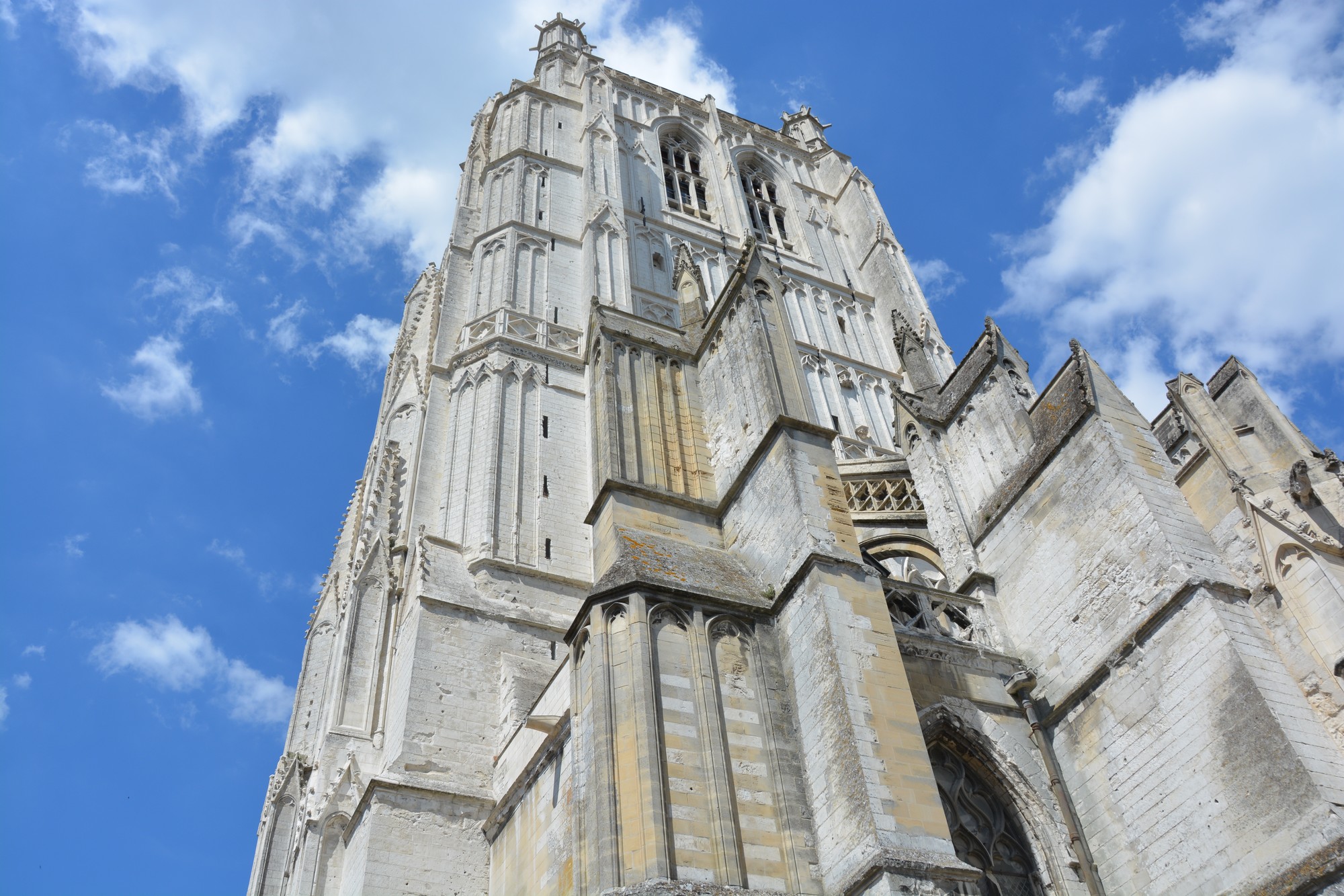 Tour Porche ouest de Notre-Dame de saint-omer|partie sud