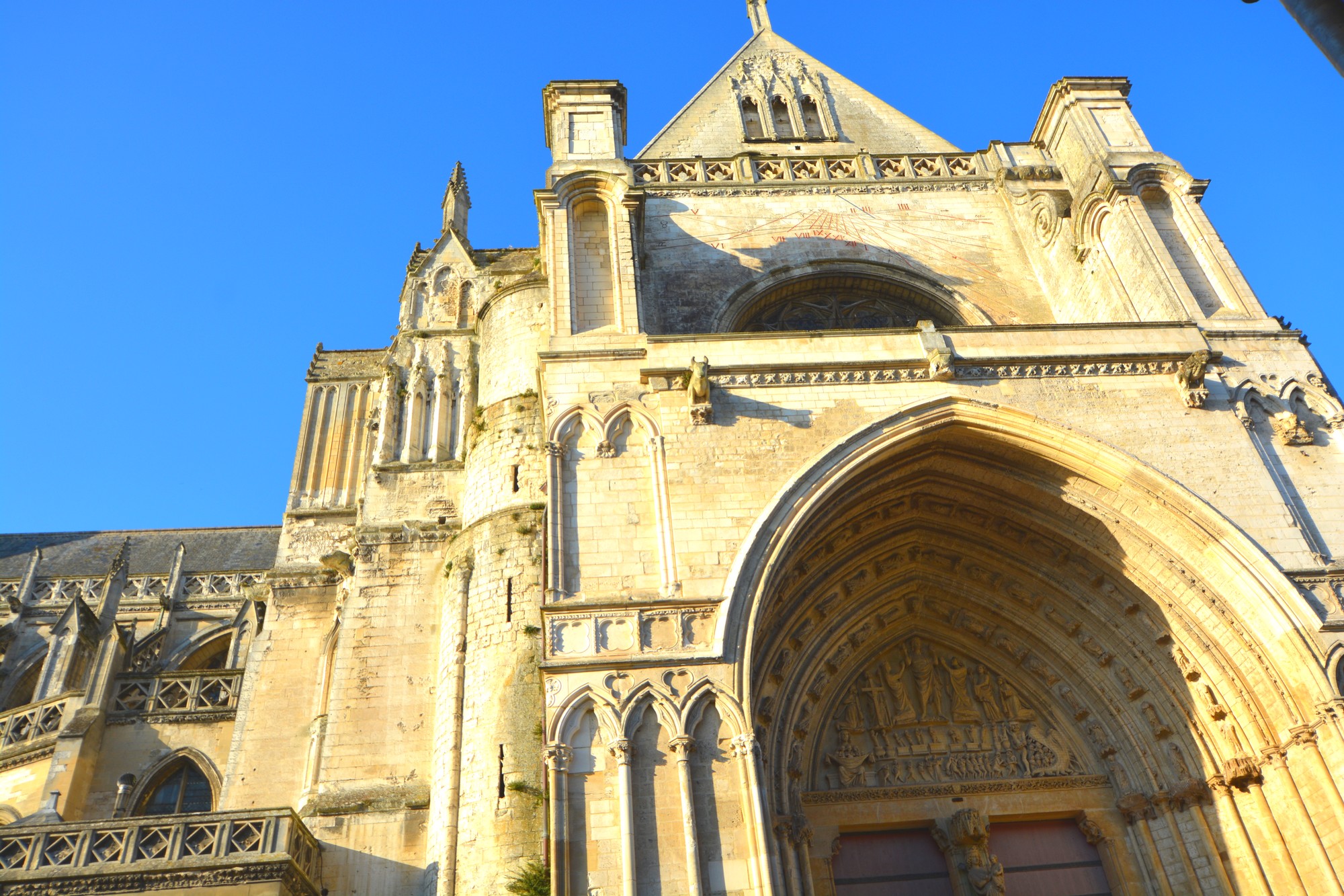 porche sud -  cathédrale de saint-omer - 25/10/2024