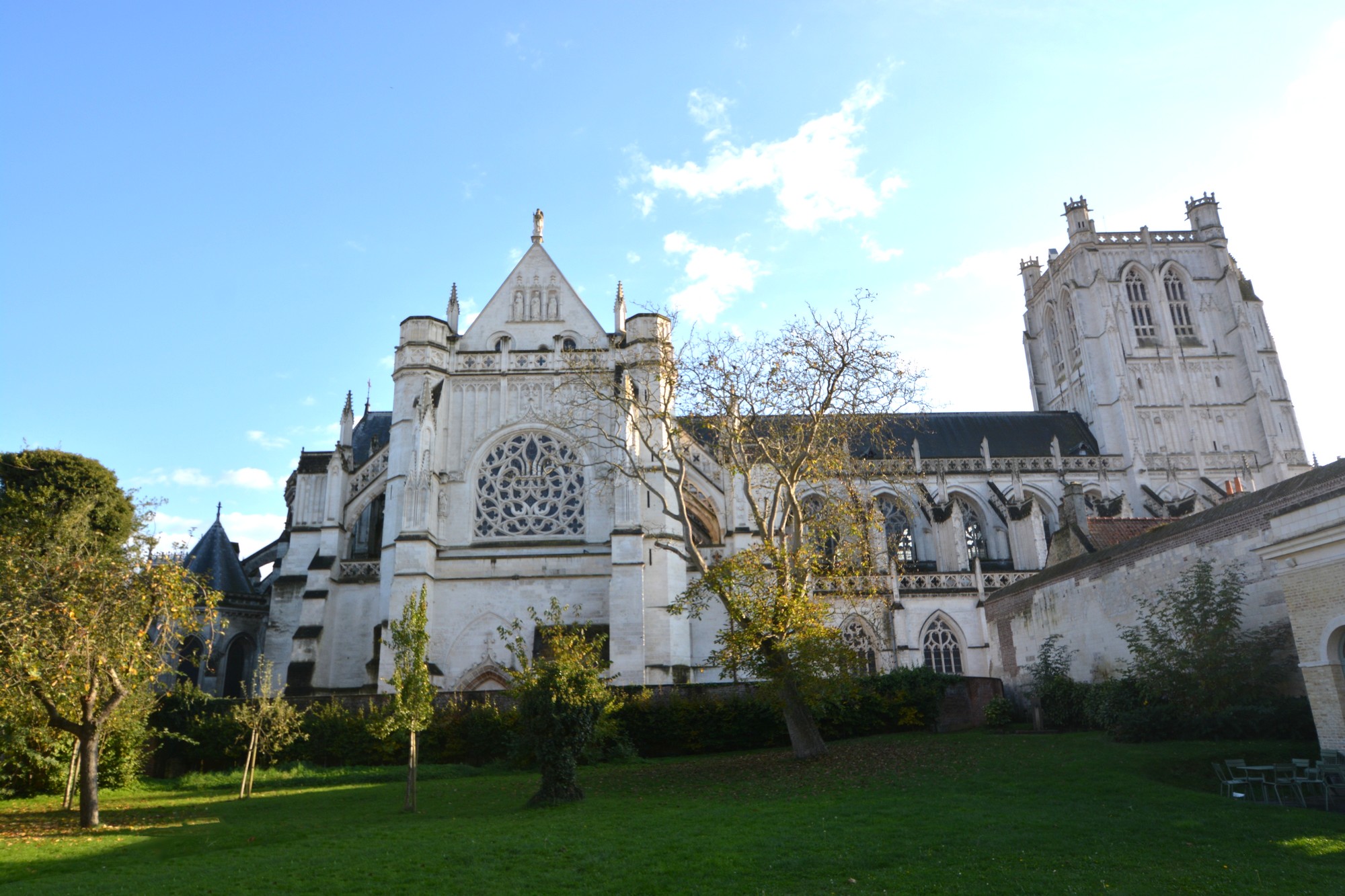 pignon et retours nord  de Notre-Dame de saint-omer - 26/10/2024