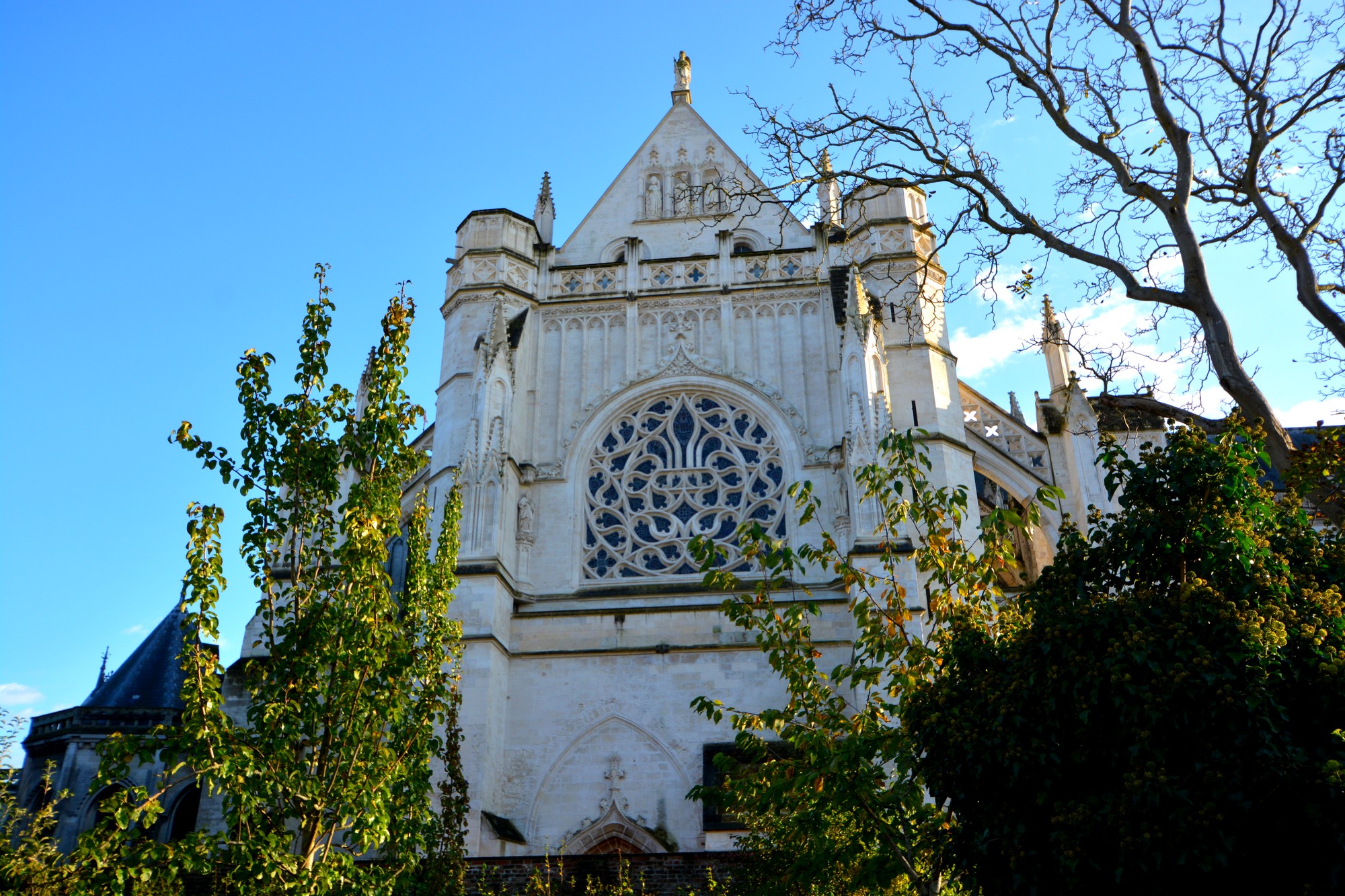 pignon et retours nord  de Notre-Dame de saint-omer - 26/10/2024