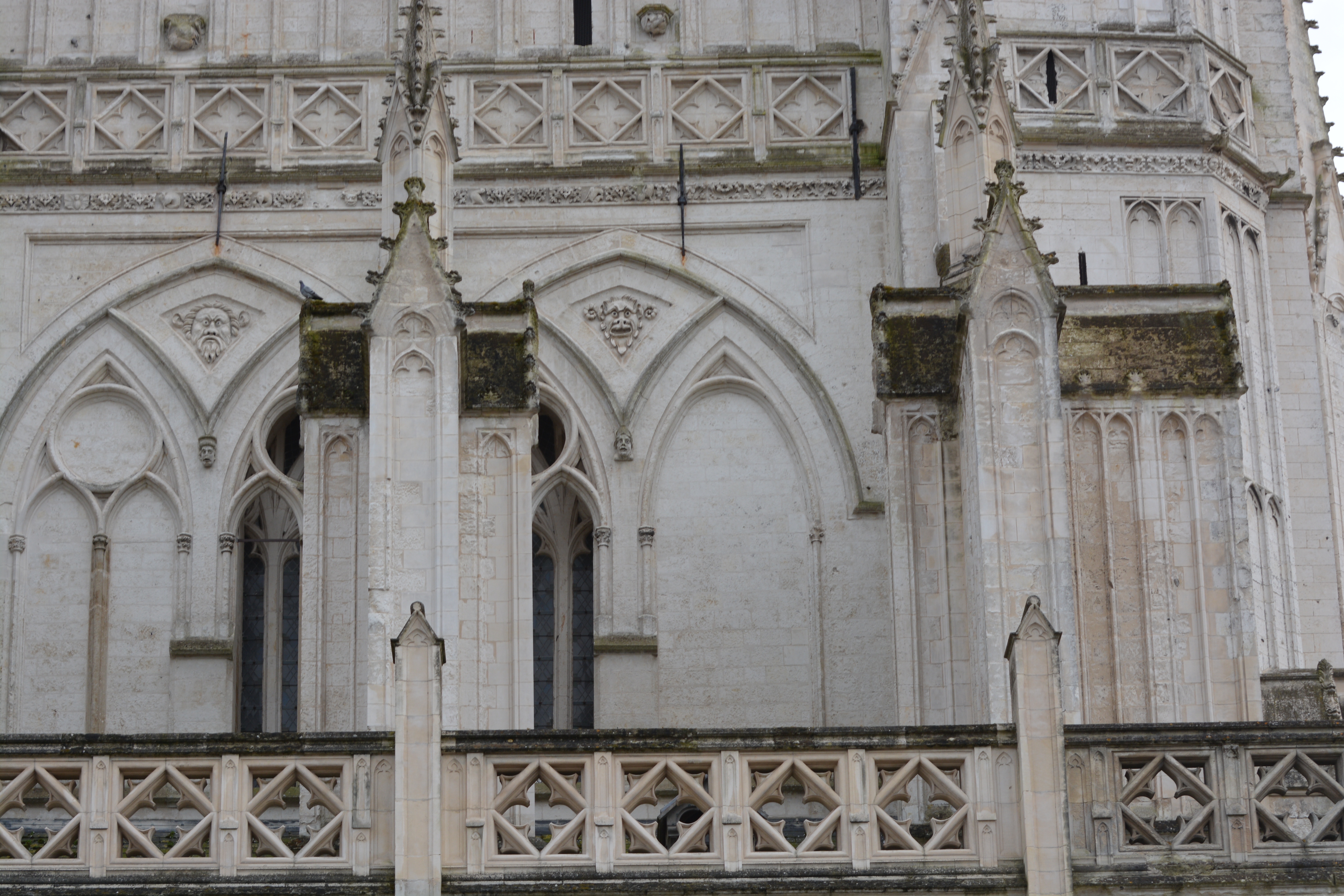 façade nef nord de Notre-Dame de saint-omer