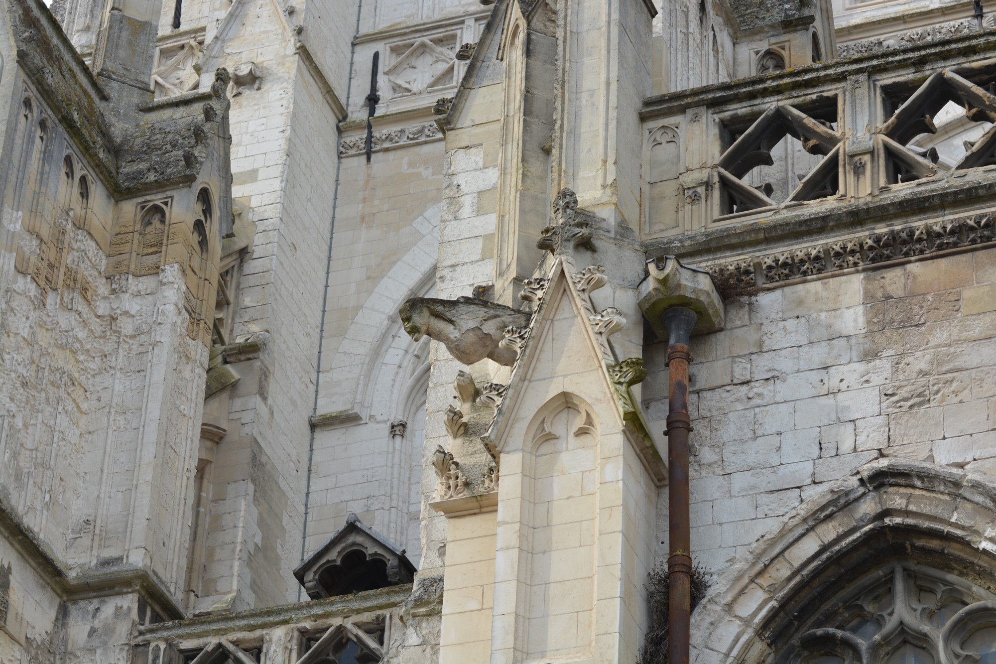 Tour Porche ouest de Notre-Dame de saint-omer|partie nord