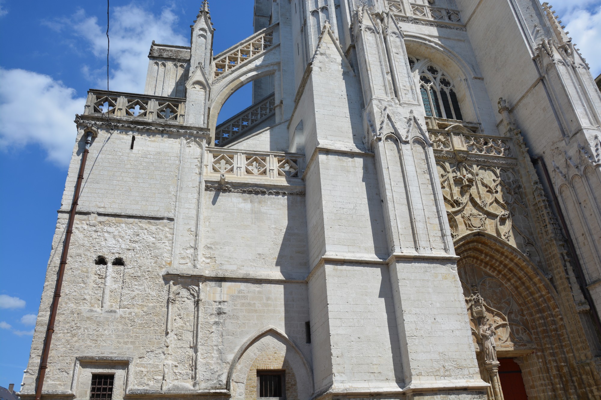 Tour Porche ouest de Notre-Dame de saint-omer|partie nord