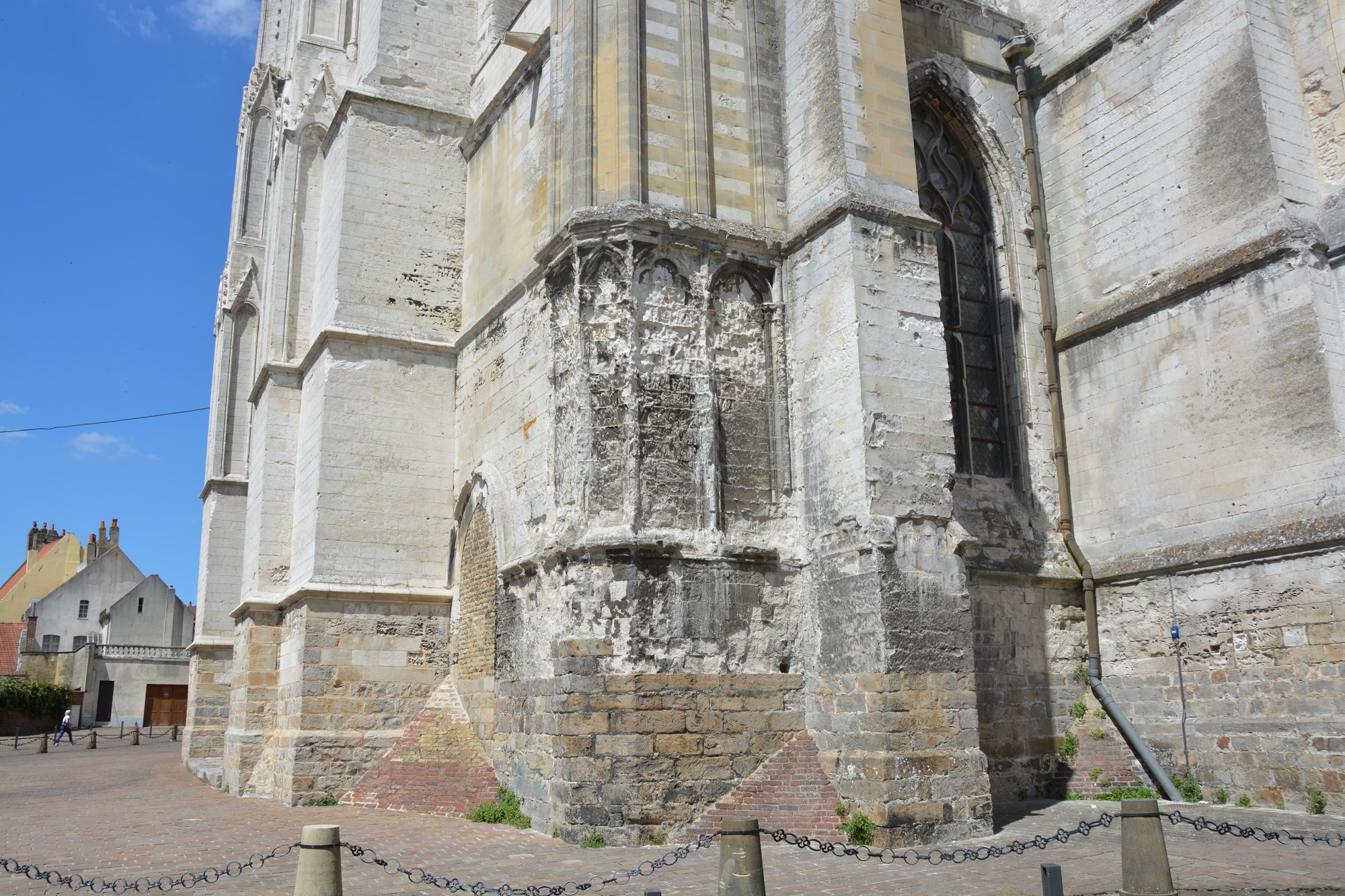 Tour Porche ouest de Notre-Dame de saint-omer|partie sud