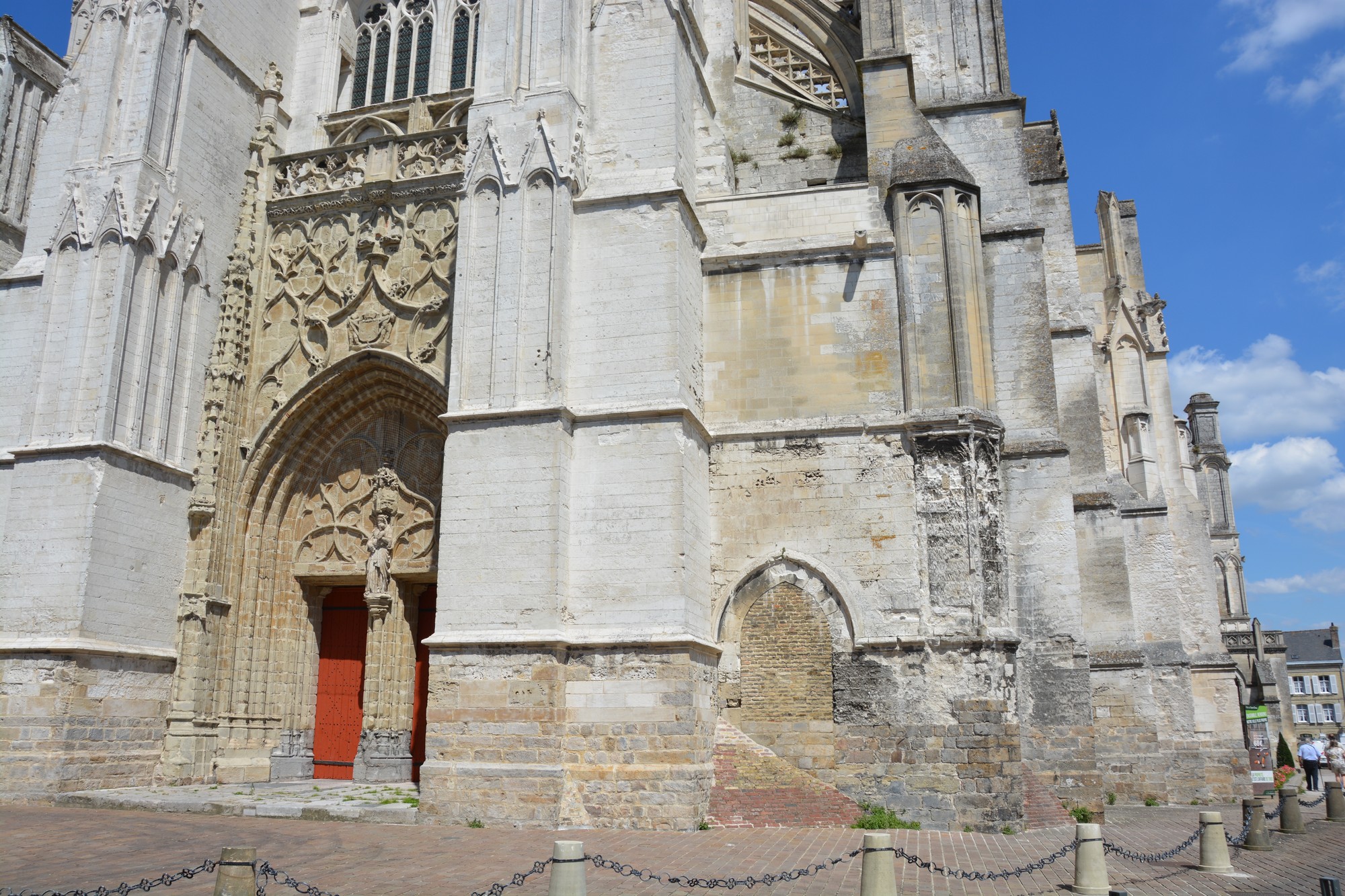 Tour Porche ouest de Notre-Dame de saint-omer|partie sud