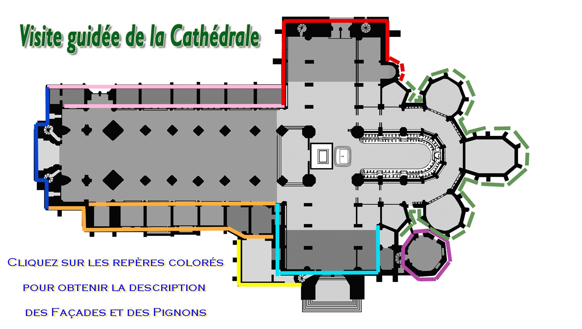 Façades et Pignons  de la Cathédrale