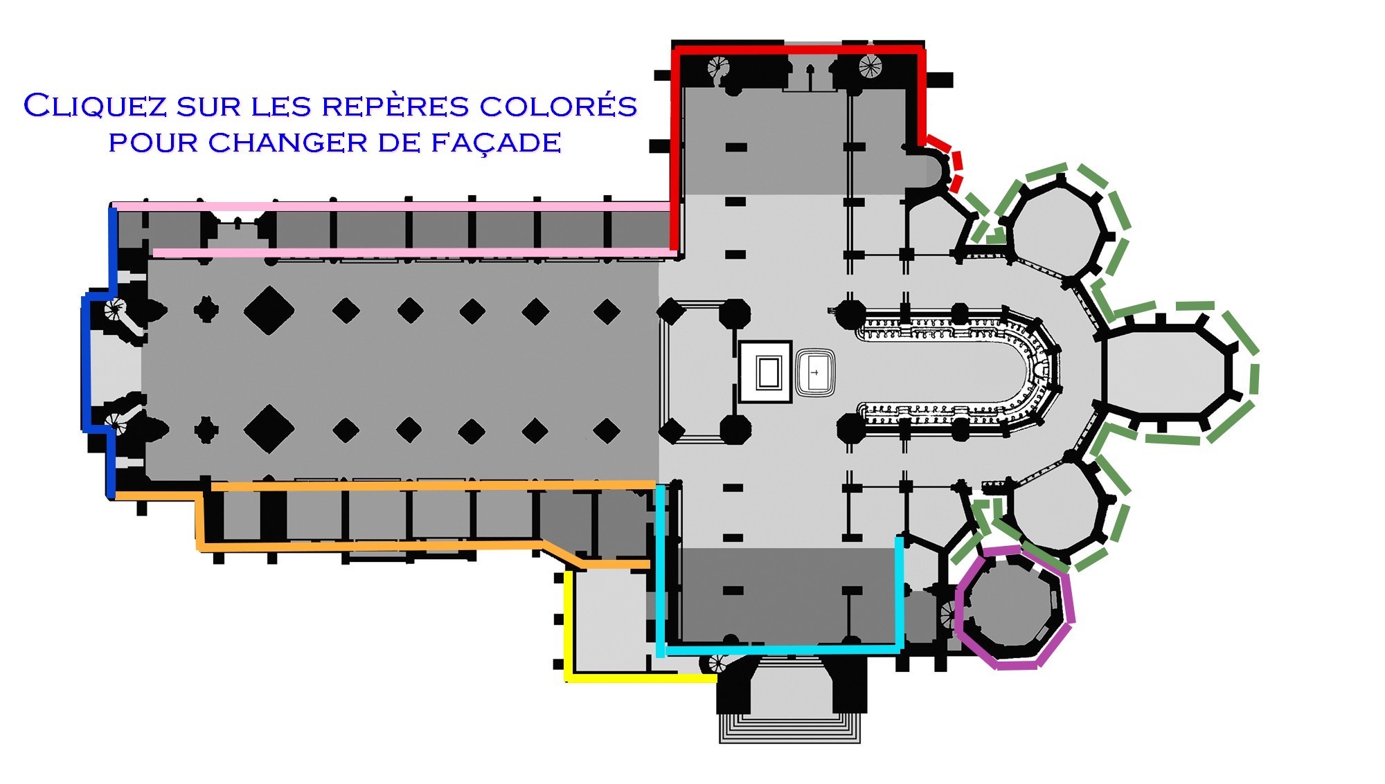 Façades et Pignons  de la Cathédrale