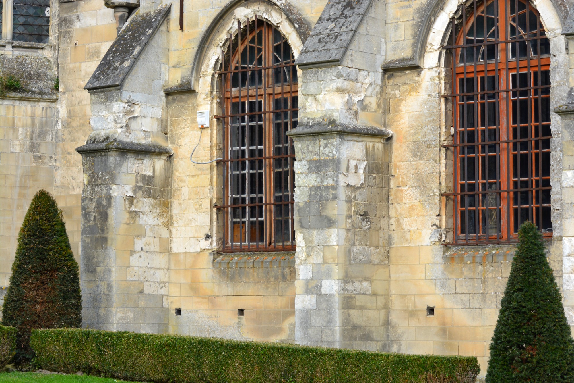 façade nef sud de Notre-Dame de saint-omer