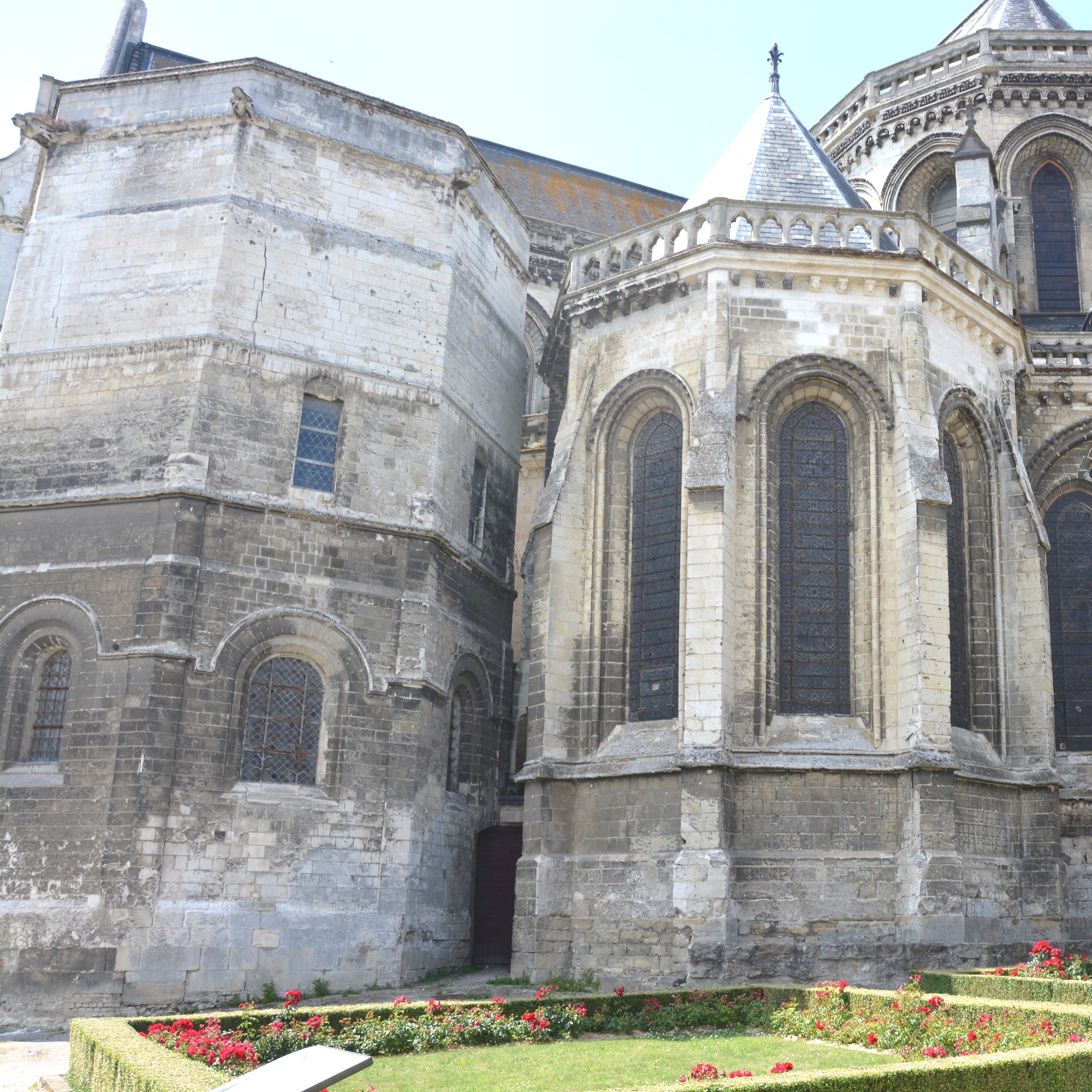 façade Tour octogonale de Notre-Dame de saint-omer