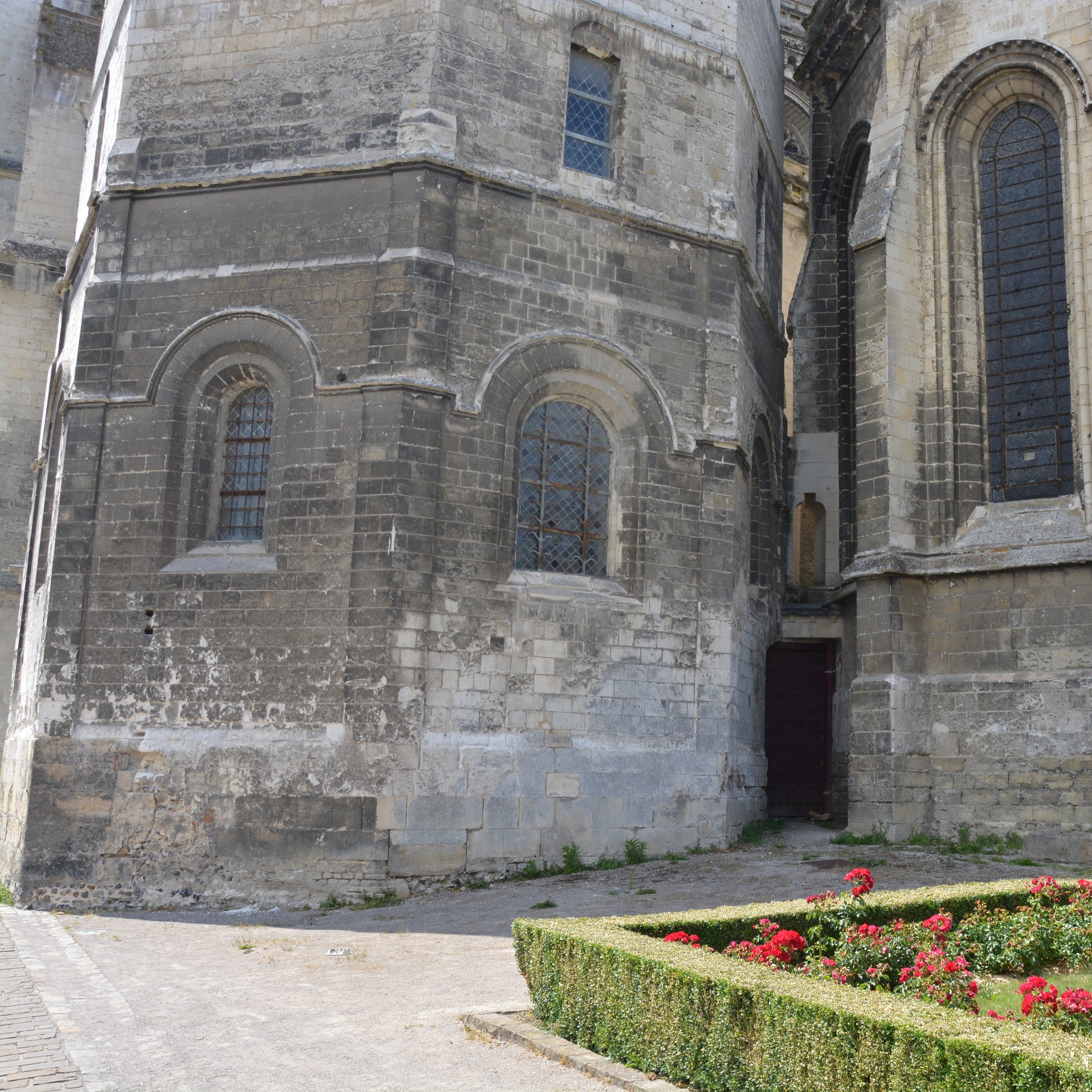 façade Tour octogonale de Notre-Dame de saint-omer