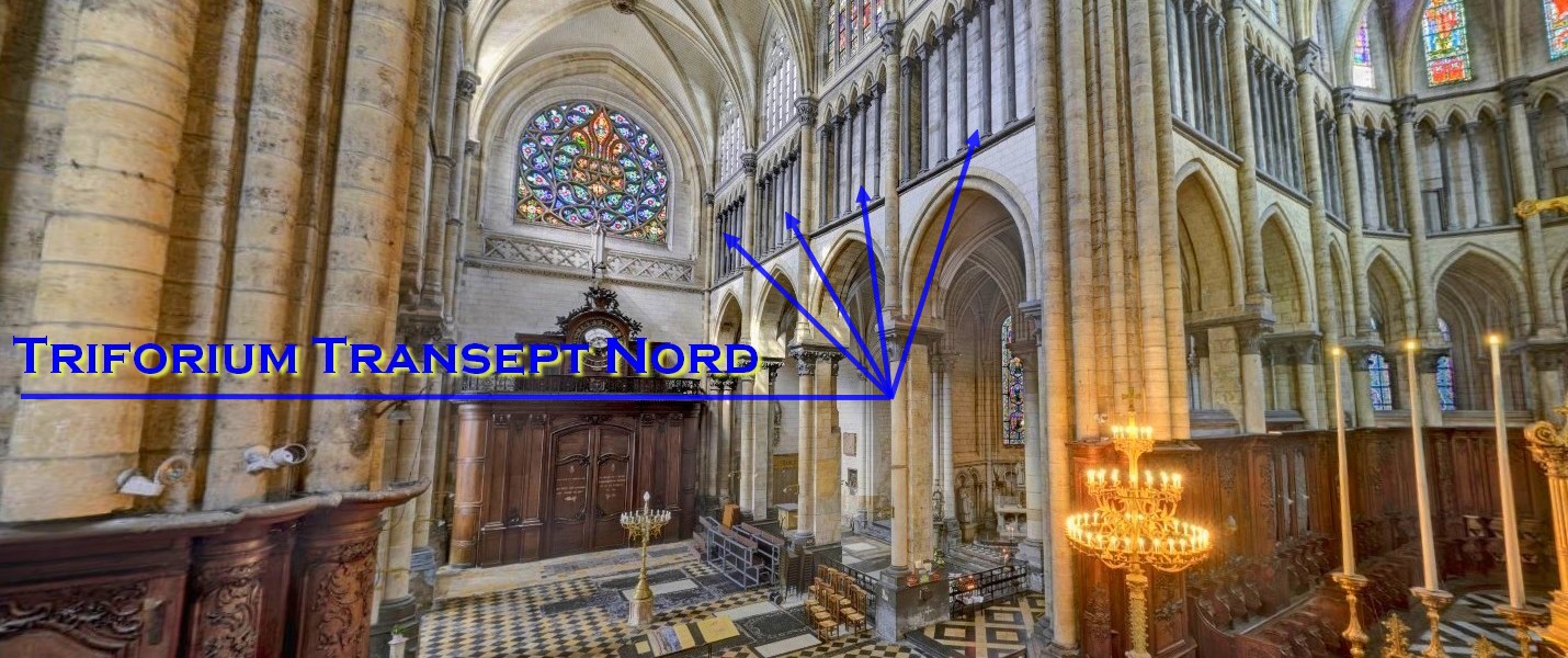 triforium cathédrale de saint-omer