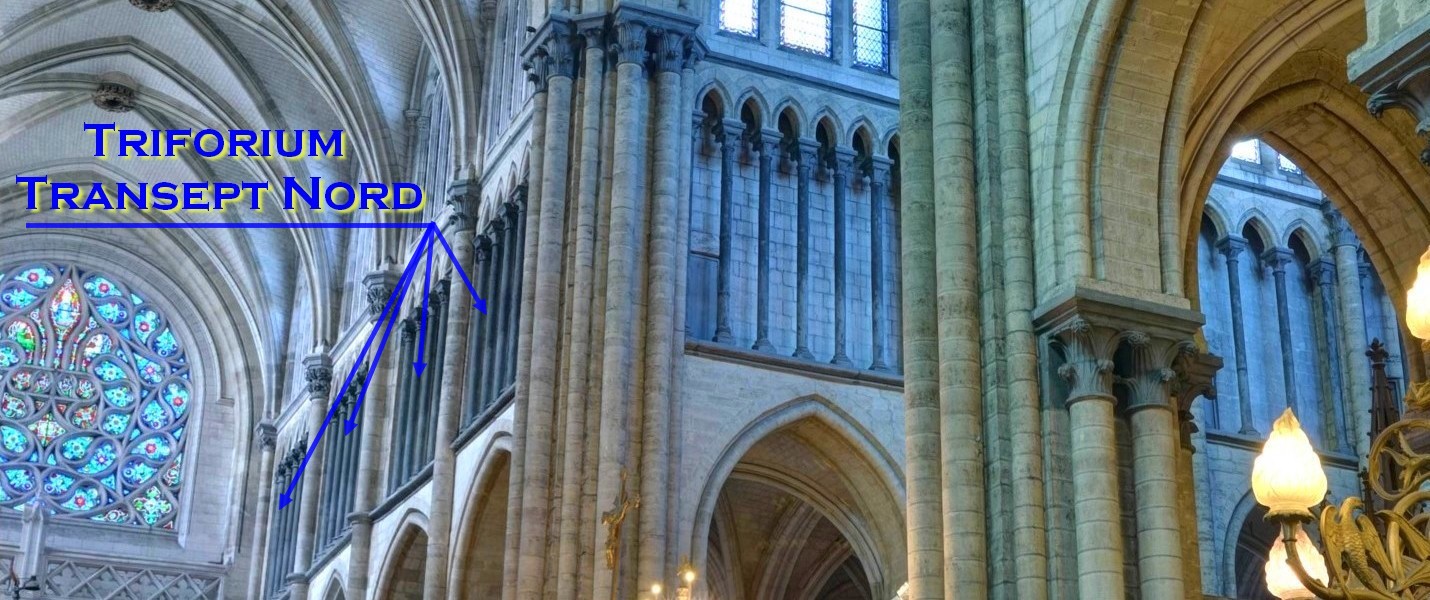 triforium cathédrale de saint-omer