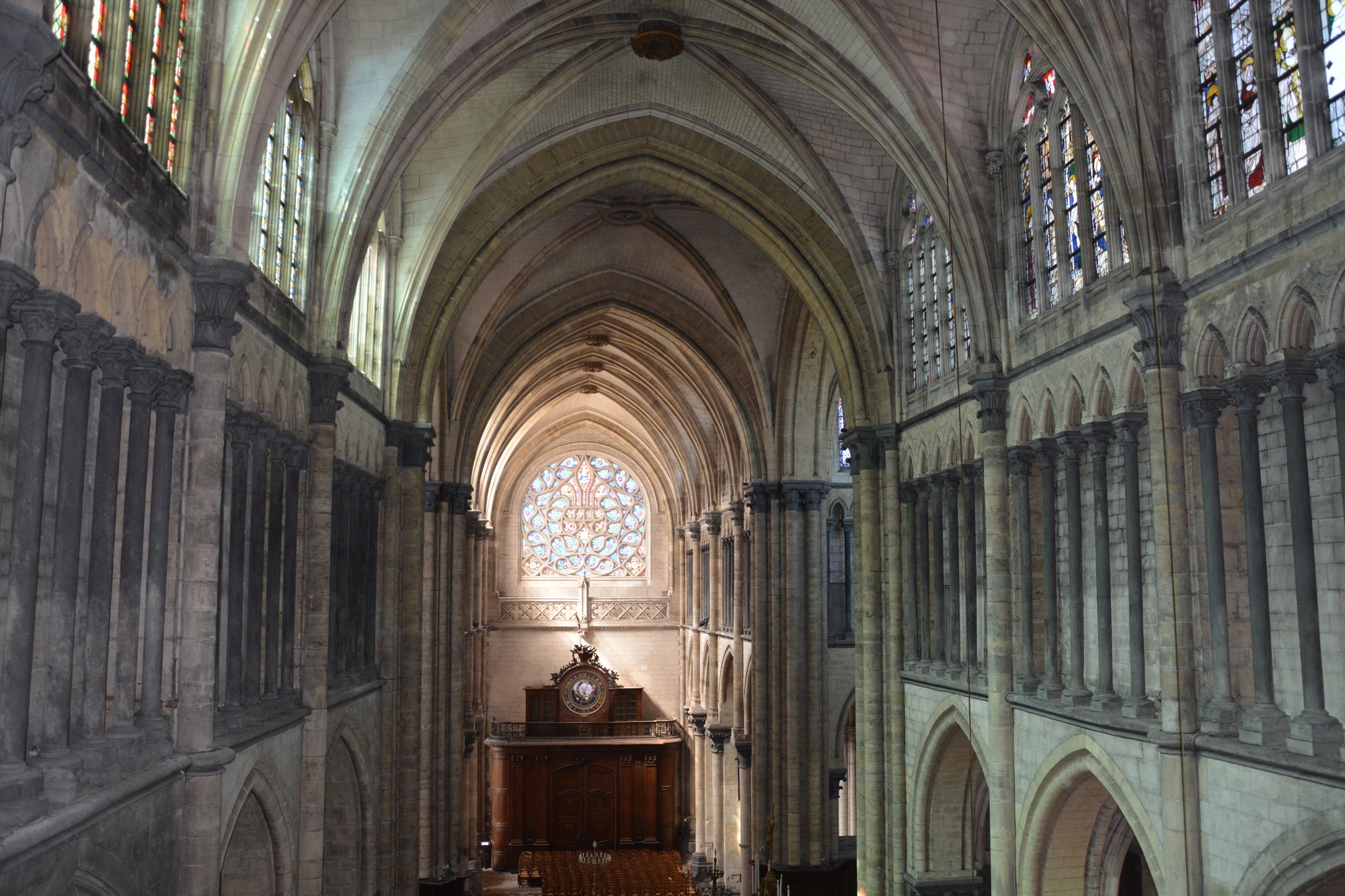 triforium du transept  cathédrale de saint-omer