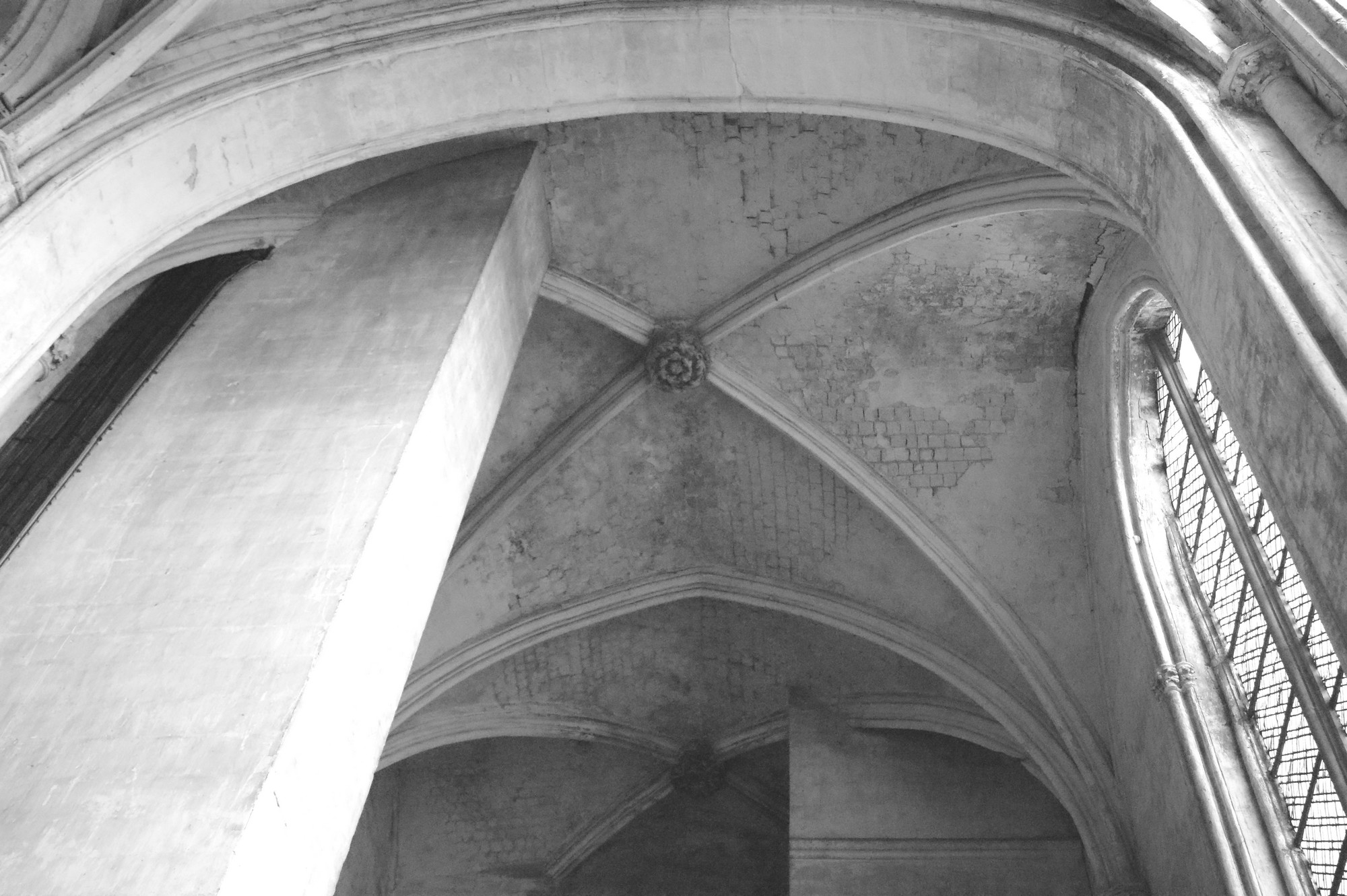 Cathédrale de Saint-Omer | vue de voutes de la chapelle saint Jean-Baptiste