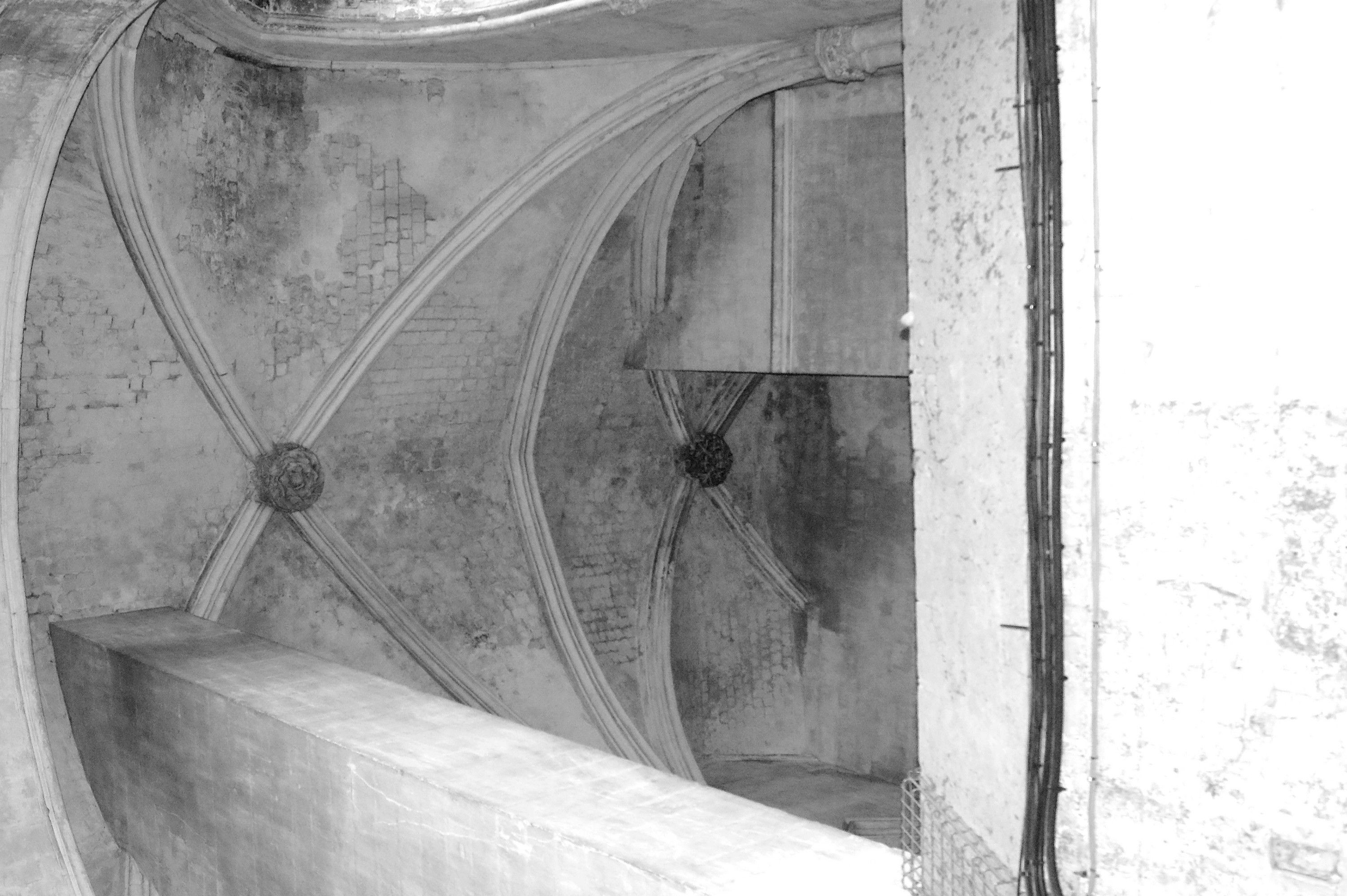 Cathédrale de Saint-Omer | vue de voutes de la chapelle saint Jean-Baptiste